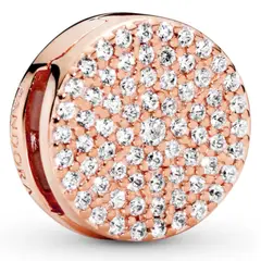 PANDORA - Clip En Rose Deslumbrante Elegancia Mujer
