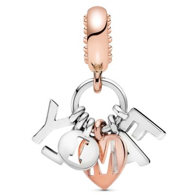 Imagen 2 del producto Charm Colgante En Rose Y Plata Familia Perfecta Mujer