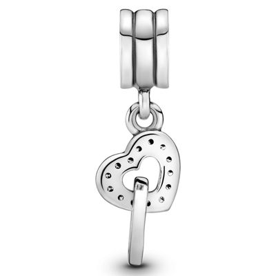 Imagen 2 del producto Charm Colgante Corazones Entrelazado Mujer