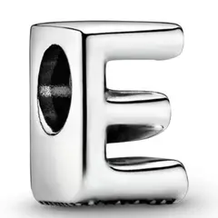 PANDORA - Charm En Plata Letra E Mujer