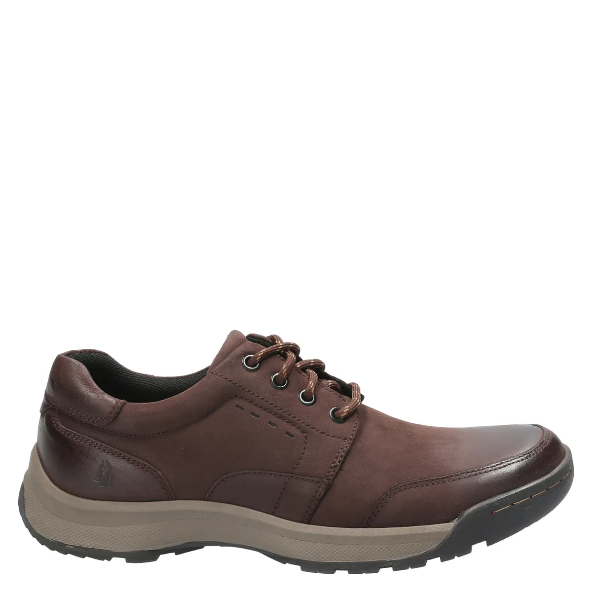 HUSH PUPPIES - Zapato Casual Hombre Cuero Café Hush Puppies
