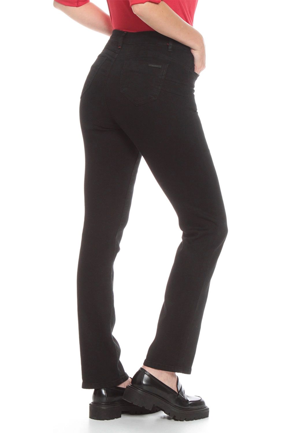 WADOS - Wados Jeans Straight Tiro Alto Mujer