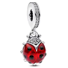 PANDORA - Charm Colgante Mariquita Roja Mujer