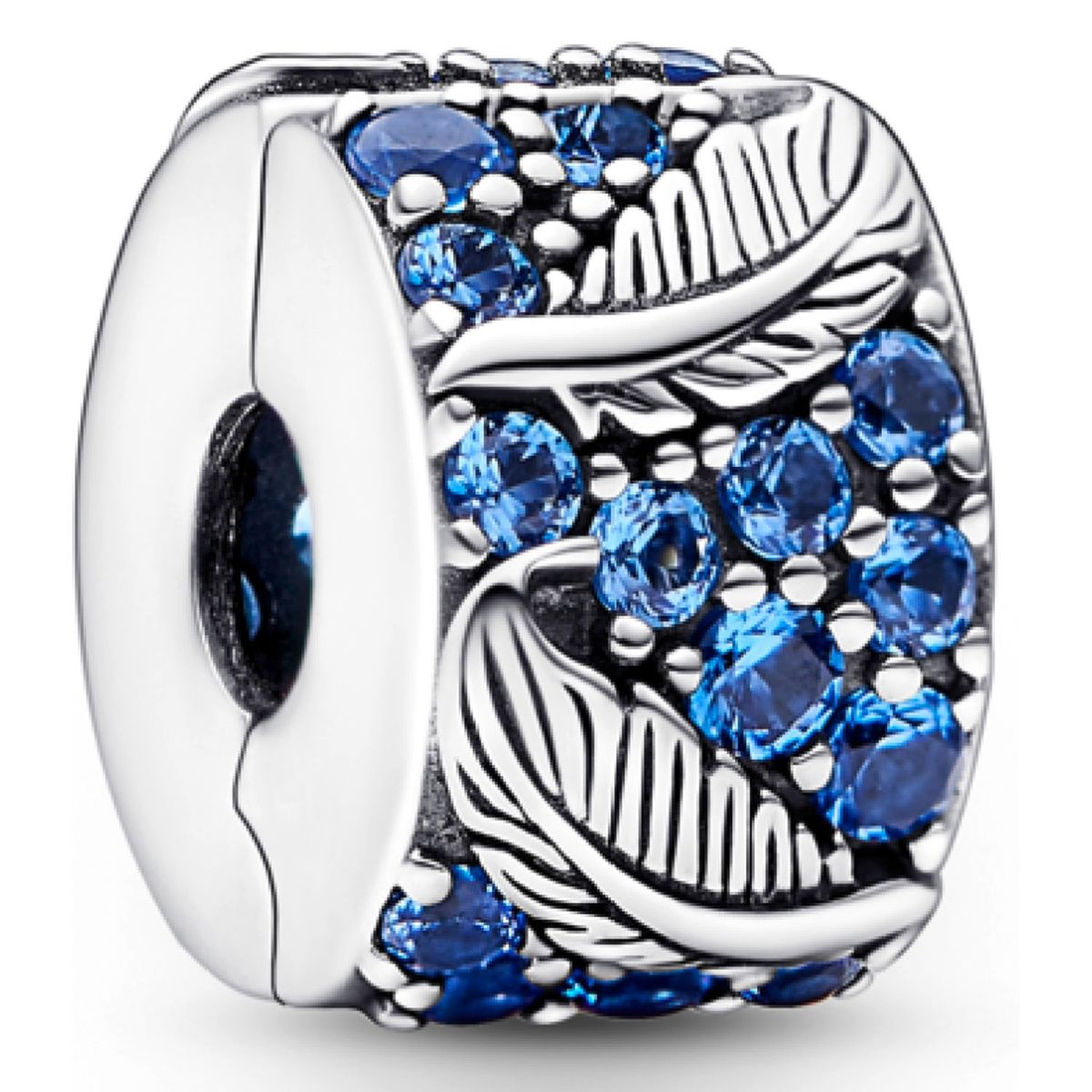 PANDORA - Clip Pluma Curvada En Pavé Mujer Pandora