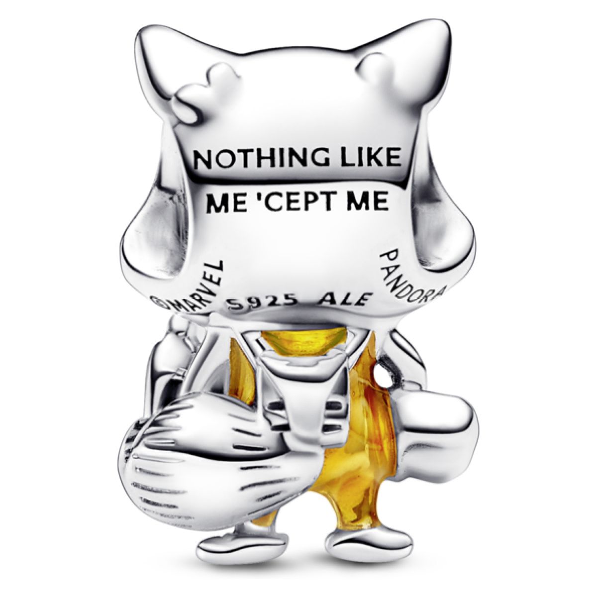 PANDORA - Charm Marvel Guardianes De La Galaxia Rocket Racco Mujer Pandora