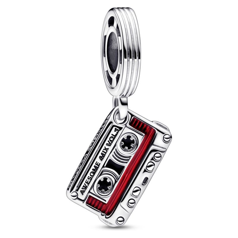 PANDORA - Charm Colgante Cinta De Cassette Guardianes De La Galaxia De Marvel Mujer Pandora