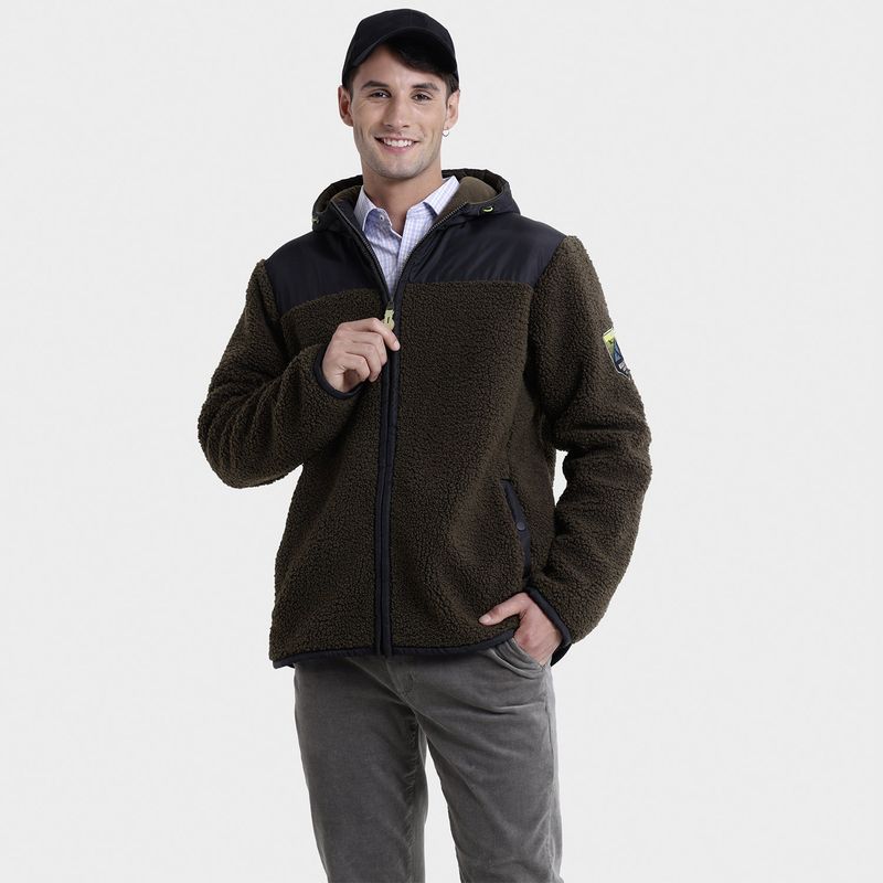 ARROW - Polar Manga Larga Con Gorro Regular Hombre Arrow