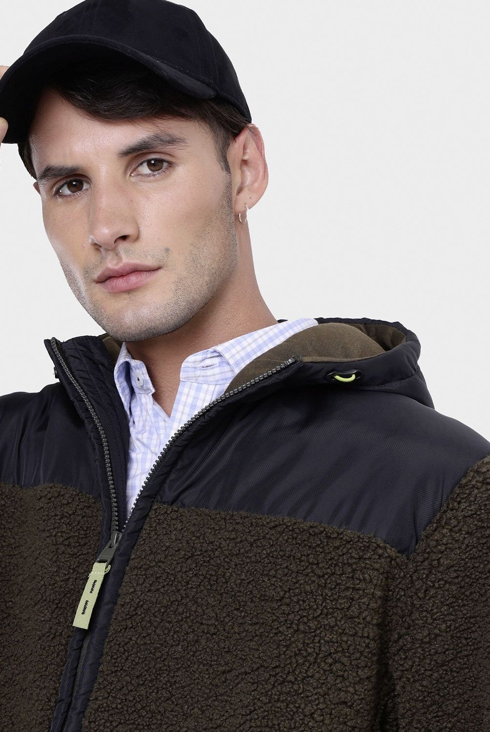 ARROW - Polar Manga Larga Con Gorro Regular Hombre Arrow