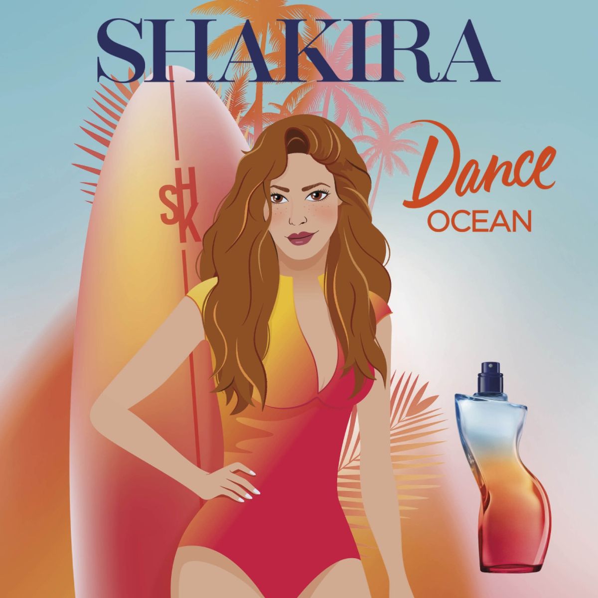 SHAKIRA - Perfume Mujer Shakira Dance Ocean EDT 80ML Shakira