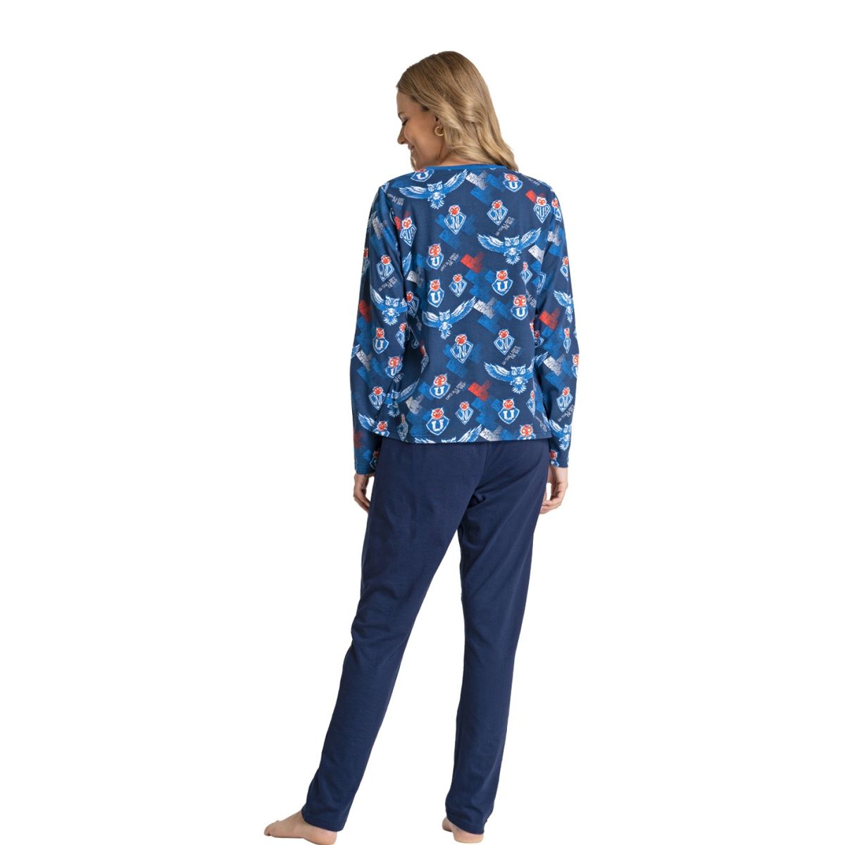 TOP - Pijama Algodón Top Universidad De Chile Mujer Top