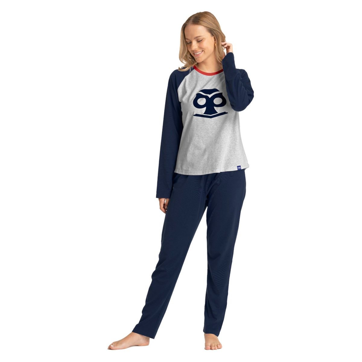 TOP - Top Pijama Algodón Top Universidad De Chile