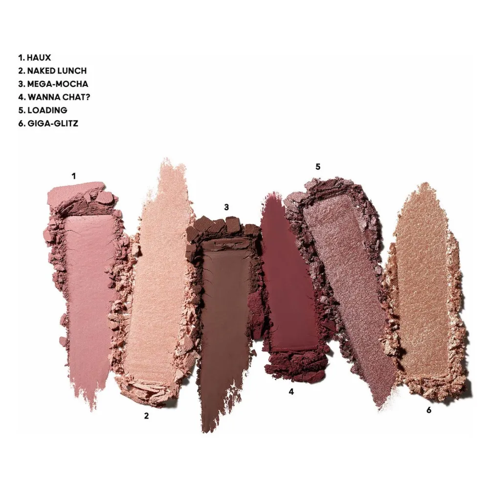 Mac Connect In Colour Eye Shadow Palette Embedded In Burgundy, foto 2