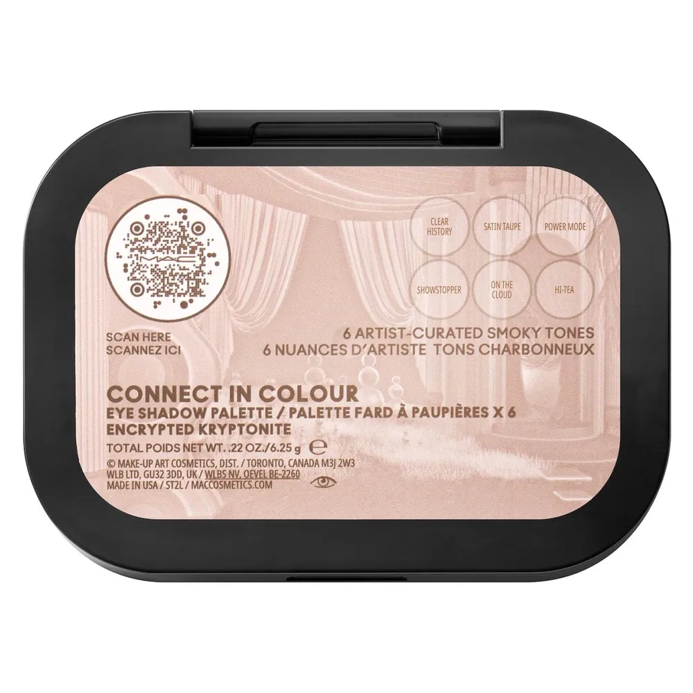 Mac Connect In Colour Eye Shadow Palette Encrypted Kryptonite, foto 4