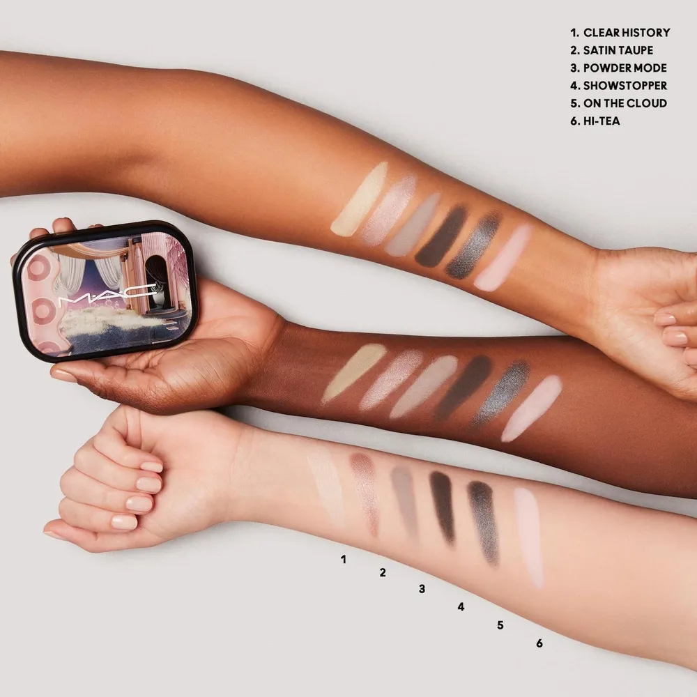 Mac Connect In Colour Eye Shadow Palette Encrypted Kryptonite, foto 9