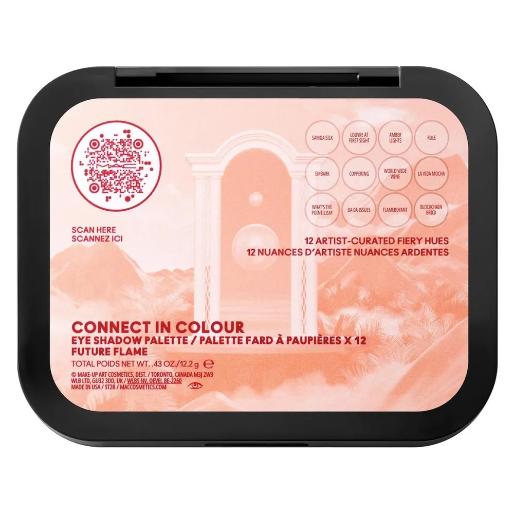Mac Connect In Colour Eye Shadow Palette Future Flame, foto 4