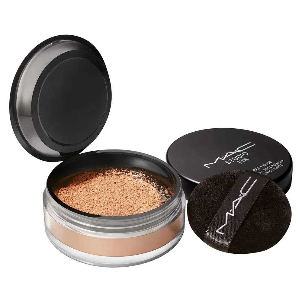 Mac Studio Fix Pro Set + Blur Weightless Loose Powder Dark, foto 2