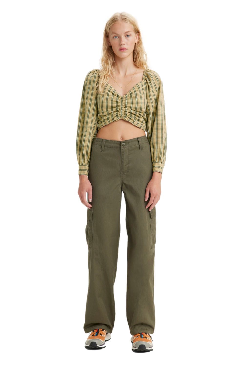 LEVIS - Levis Jeans Baggy Tiro Alto Mujer
