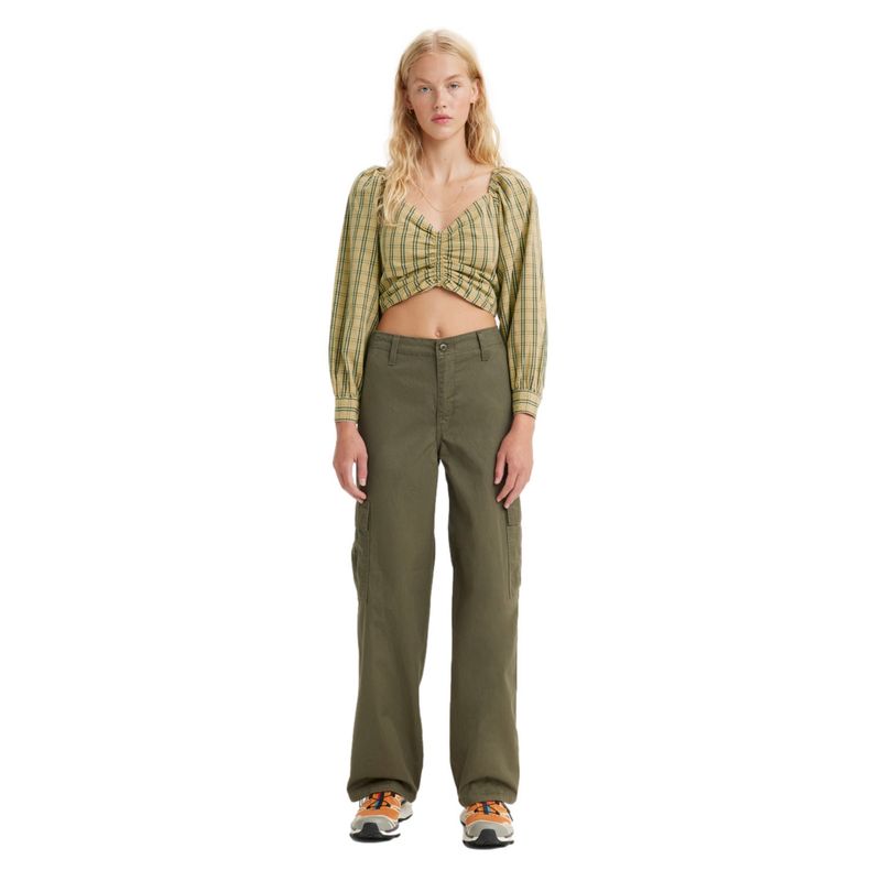 LEVIS - Levis Jeans Baggy Tiro Alto Mujer