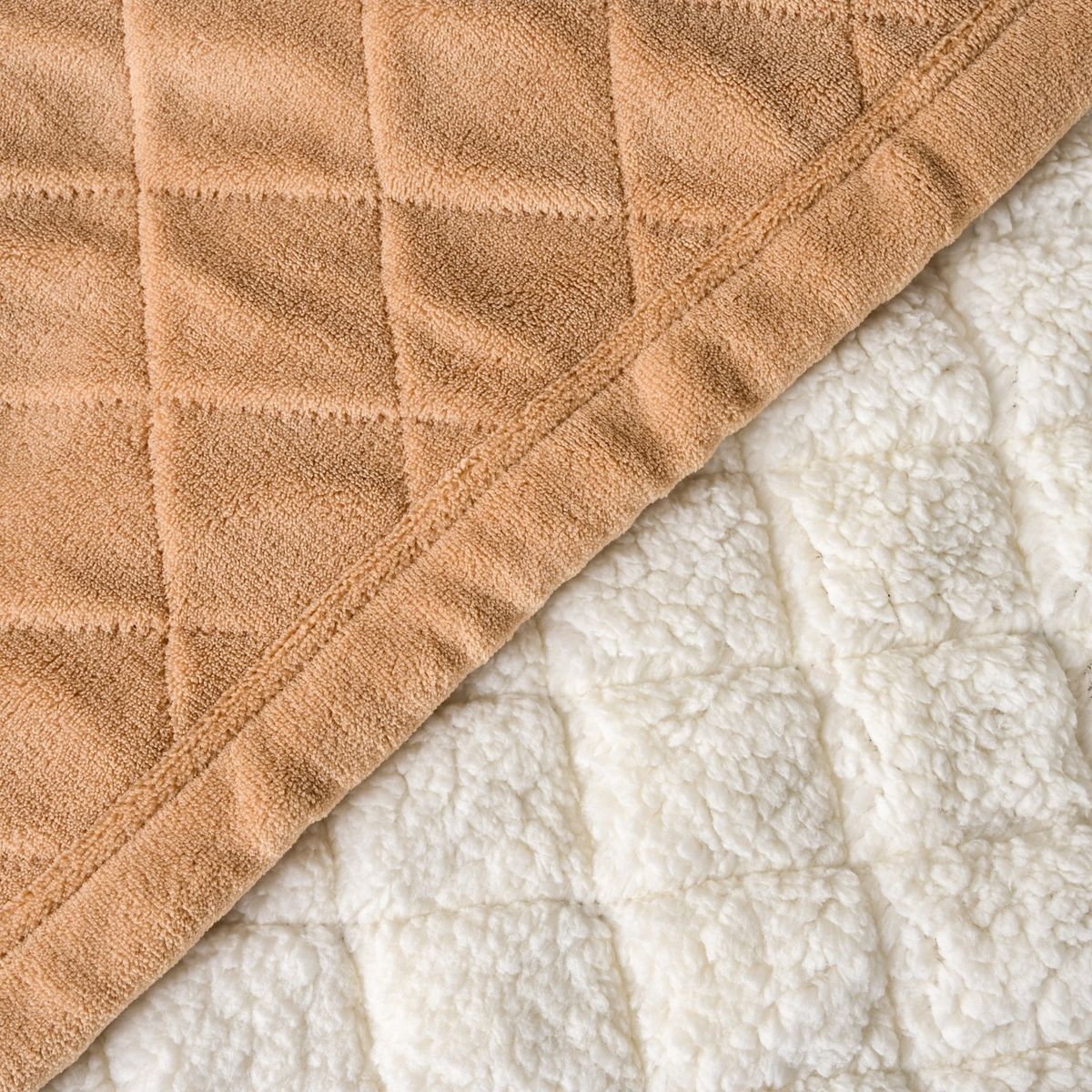 ROYAL SUPREME - Frazada Camel Sherpa Royal Supreme