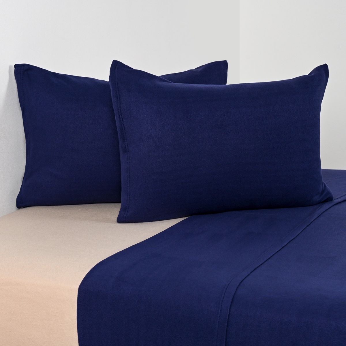 AMERICAN FAMILY - Juego De Sábanas Lisa Marino American Family