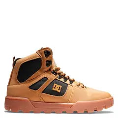 DC SHOES - Zapatilla Skate Hombre Cuero Café
