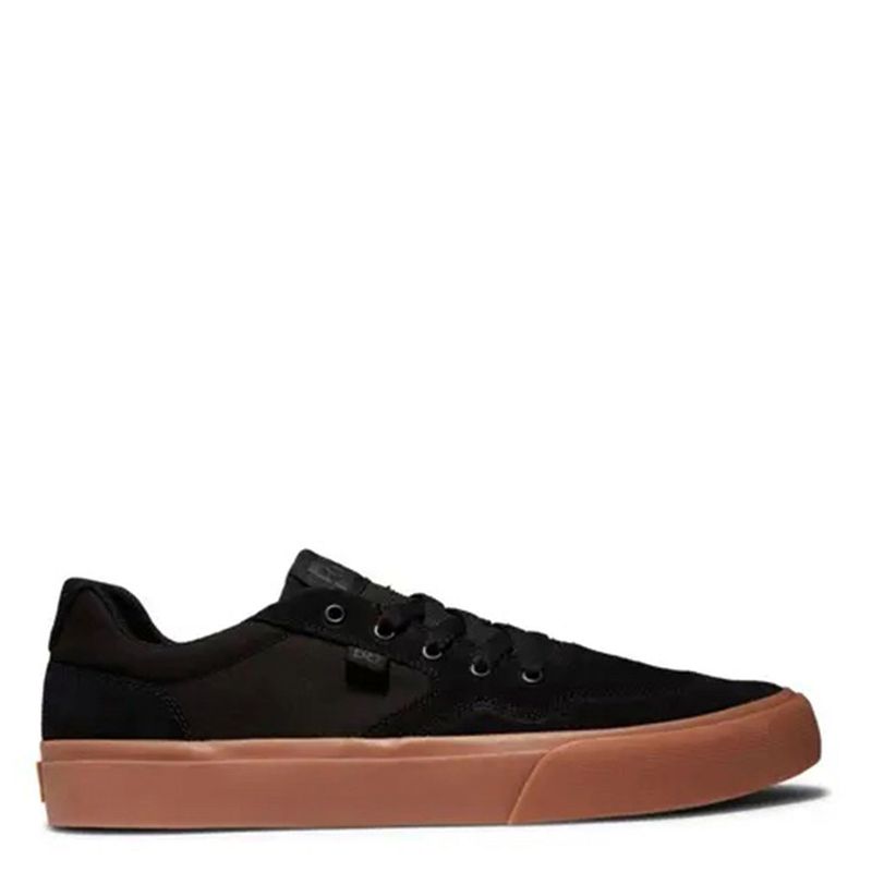 DC SHOES - Rowlan Zapatilla Skate Hombre Cuero Negro Dc Shoes