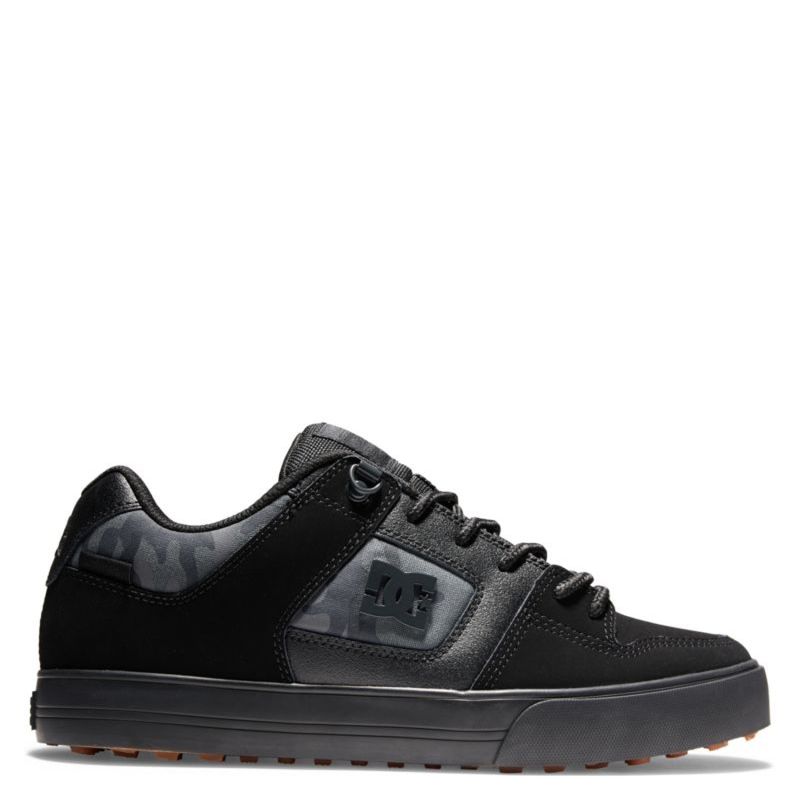 DC SHOES - Pure Ocp Zapatilla Skate Hombre Cuero Negro DC Shoes