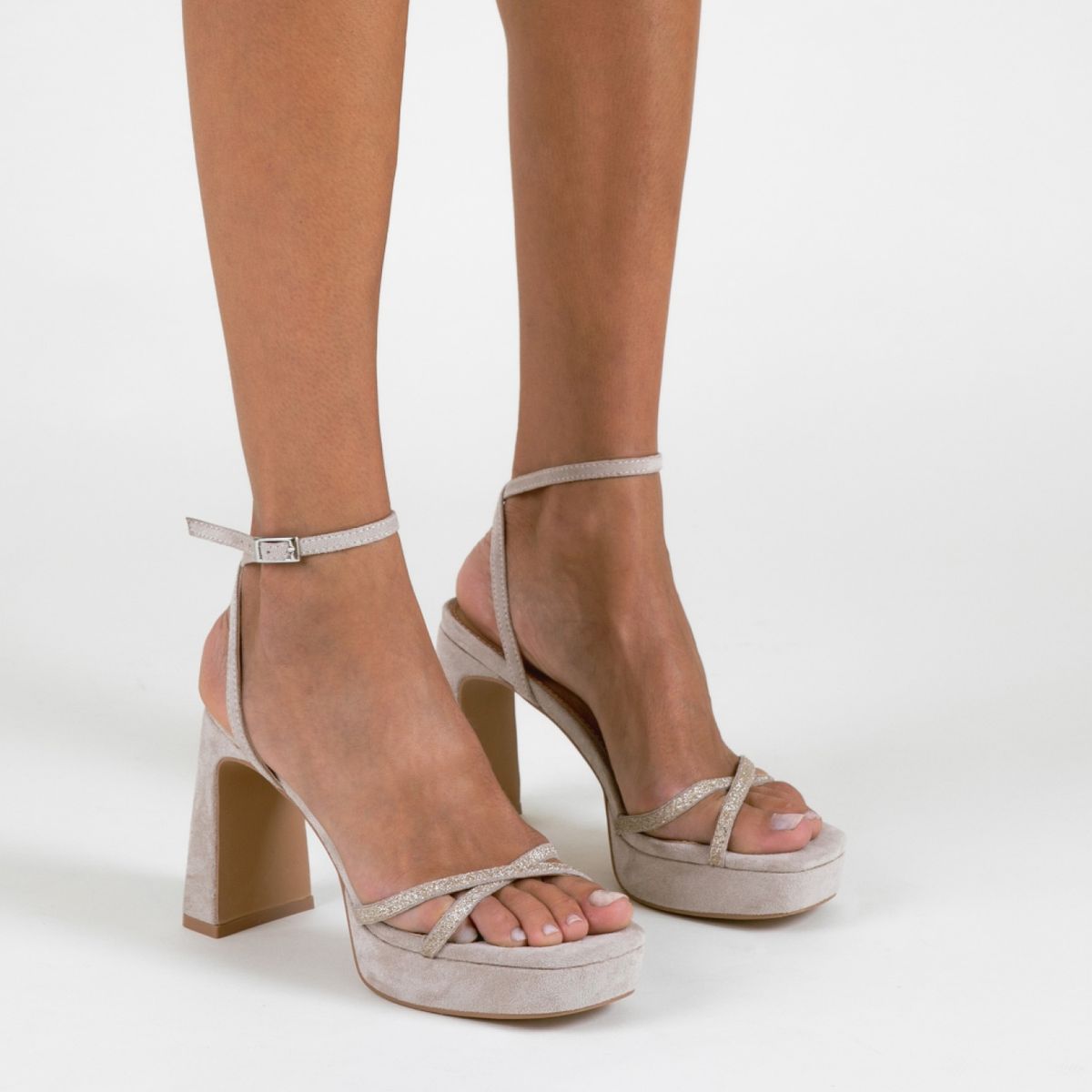 MIM - Zapato Formal Mujer Beige Mim