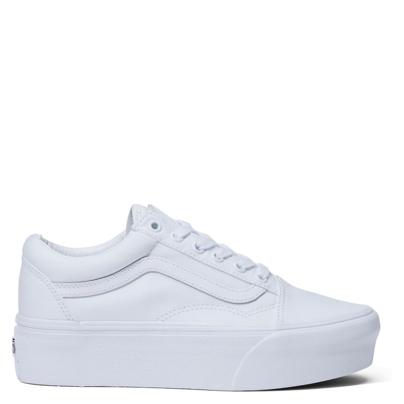 VANS - UA Old Skool Stackform Zapatilla Urbana Mujer Blanco Vans