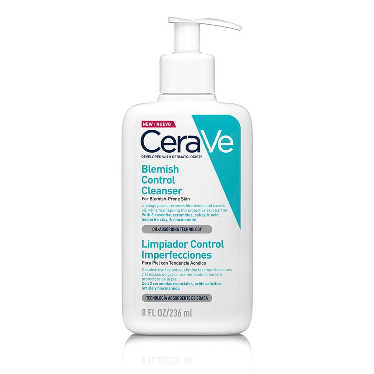 CERAVE - Limpiador Facial Control Imperfecciones 236 Ml Cerave