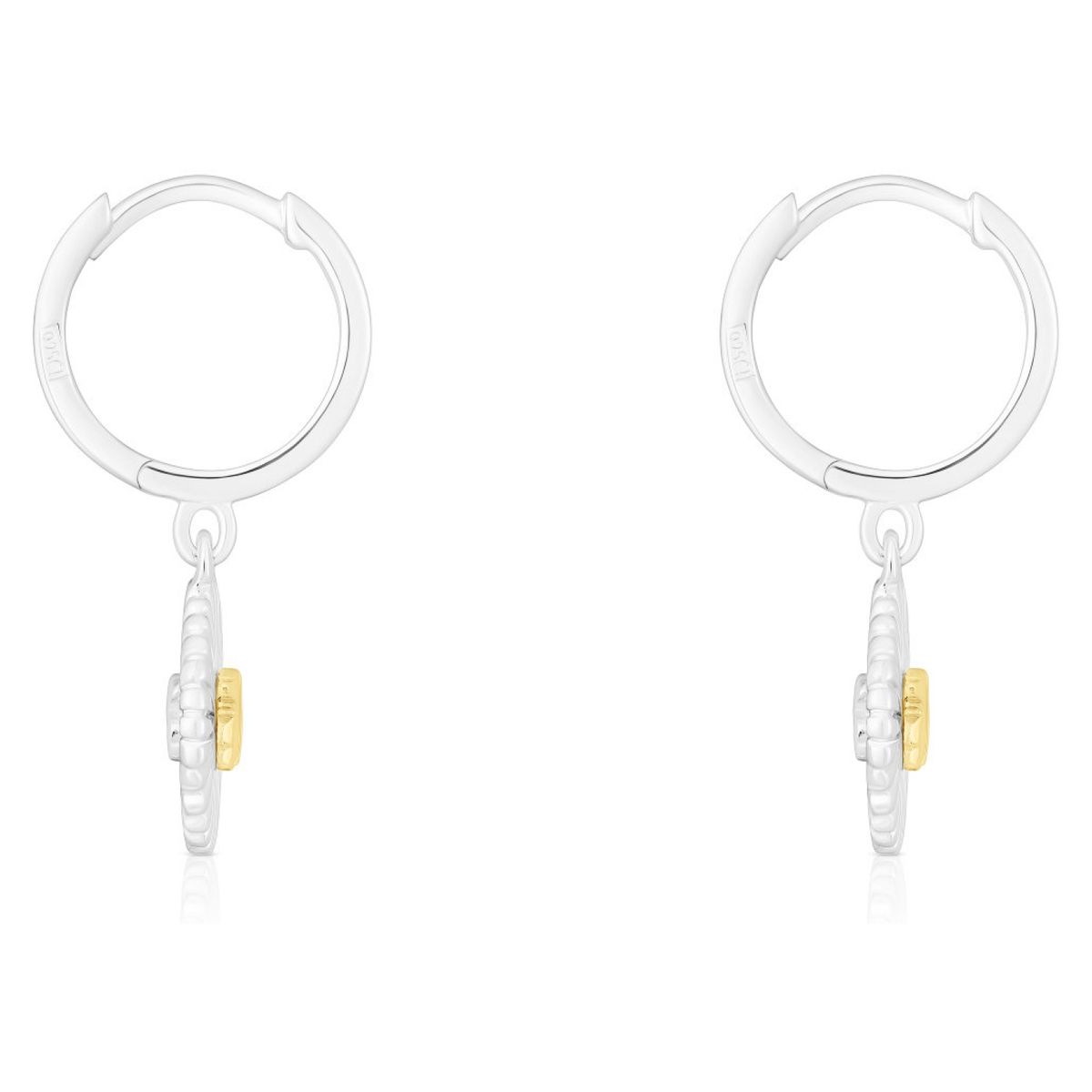 TOUS - Aros Oso Iris De Plata Mujer Tous