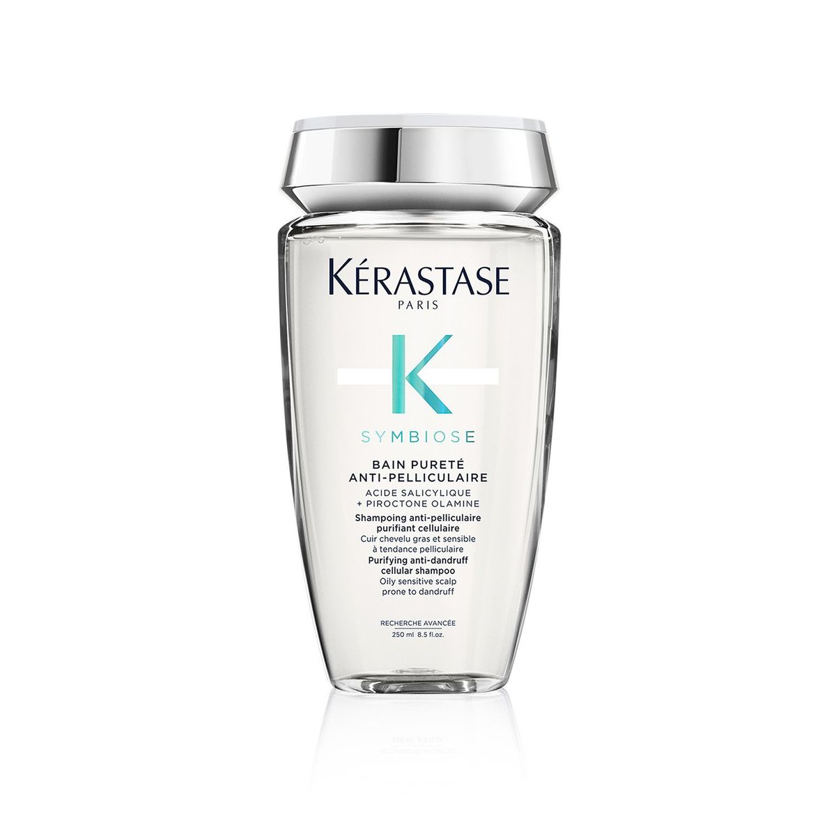 KERASTASE - Shampoo anticaspa y purificador Bain Pureté Anti-Pelliculaire Symbiose 250ml