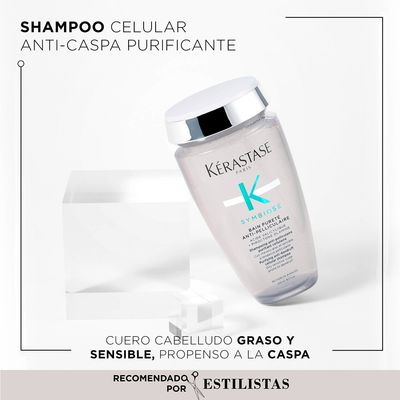 Imagen 2 del producto Shampoo anticaspa y purificador Bain Pureté Anti-Pelliculaire Symbiose 250ml
