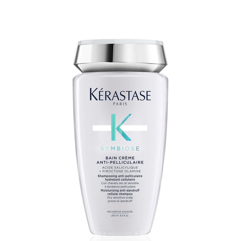 KERASTASE - Shampoo anticaspa e hidratante Bain Crème Anti-Pelliculaire Symbiose 250ml