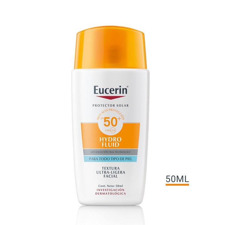 Protector Solar Hydro Fluid Facial Ultra Light FPS50+ 50ml