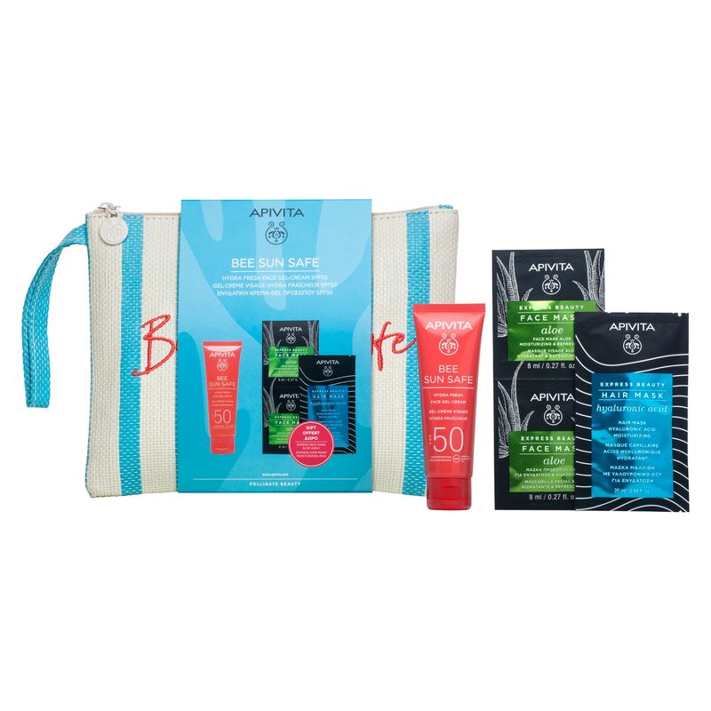 APIVITA - Set Protector Solar Gel-Crema Spf50 Apivita