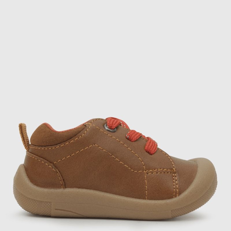 COLLOKY - Zapato Casual Niño Café Colloky