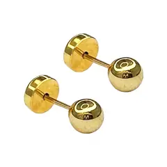 FIGAL ALTA JOYERIA - Aros Abridores Bolita Niña