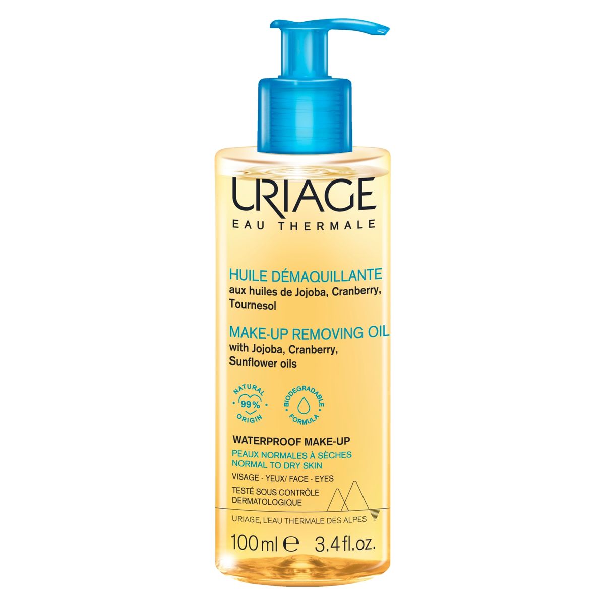 URIAGE - Aceite Desmaquillante Hidratante 100 Ml Uriage