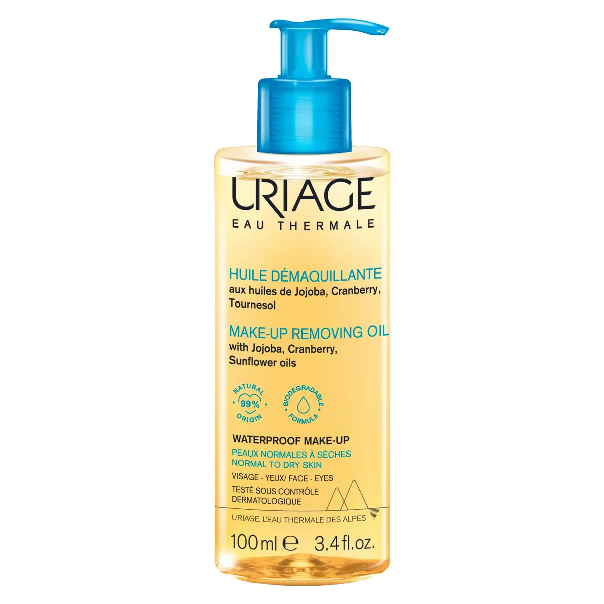 URIAGE - Aceite Desmaquillante Hidratante 100 Ml Uriage