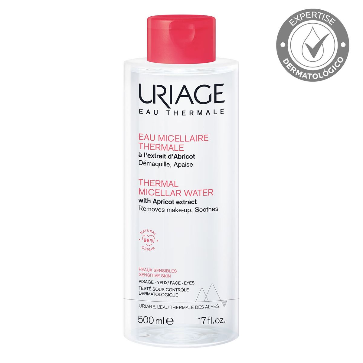 URIAGE - Agua Micelar Piel Sensible 500ml Uriage