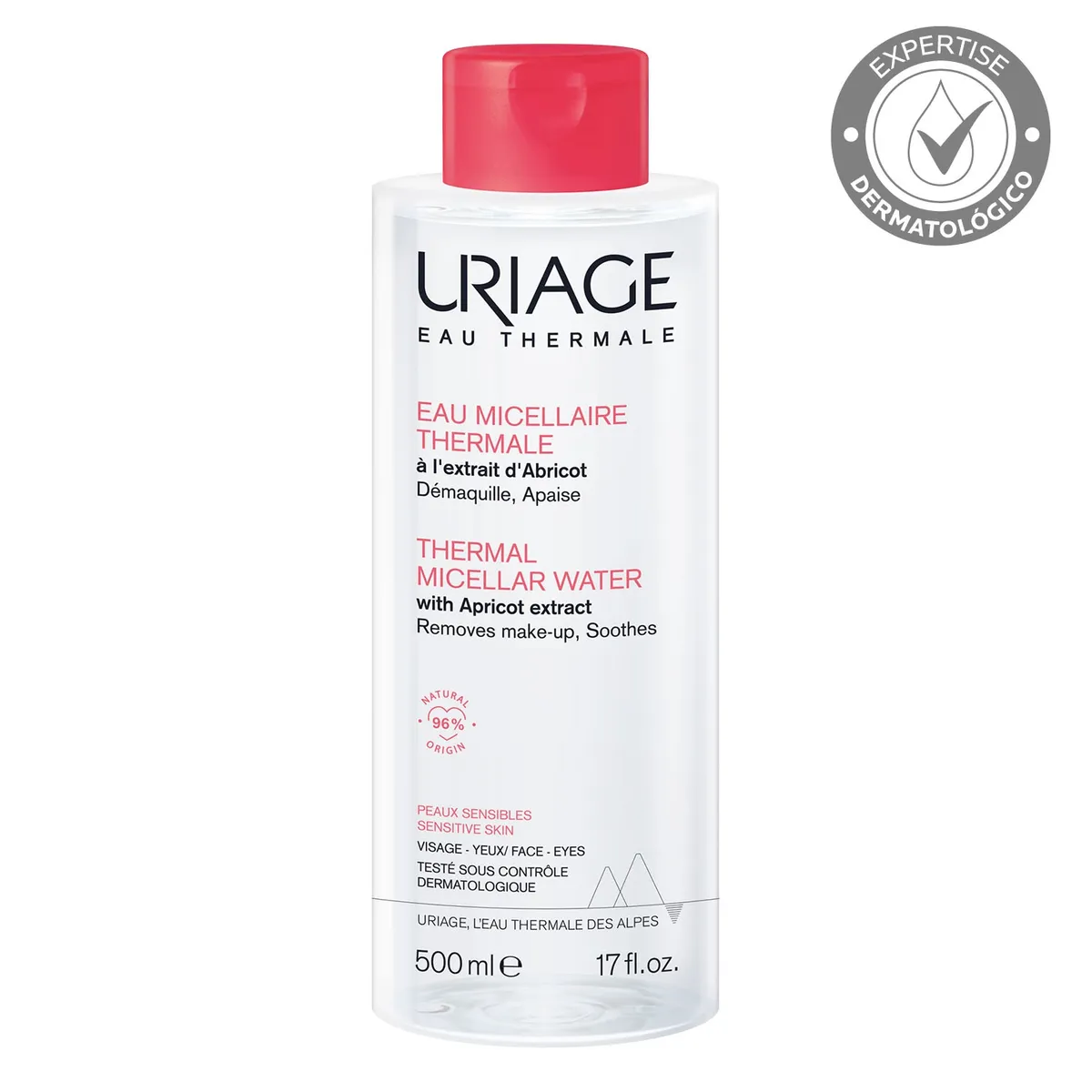 URIAGE - Agua Micelar Piel Sensible 500ml Uriage