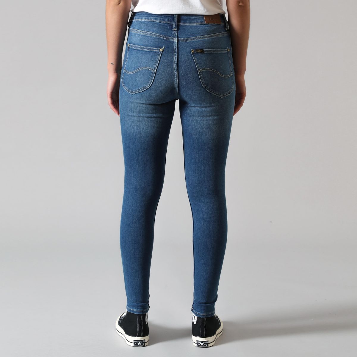 LEE - Lee Jeans Skinny Tiro Alto Mujer