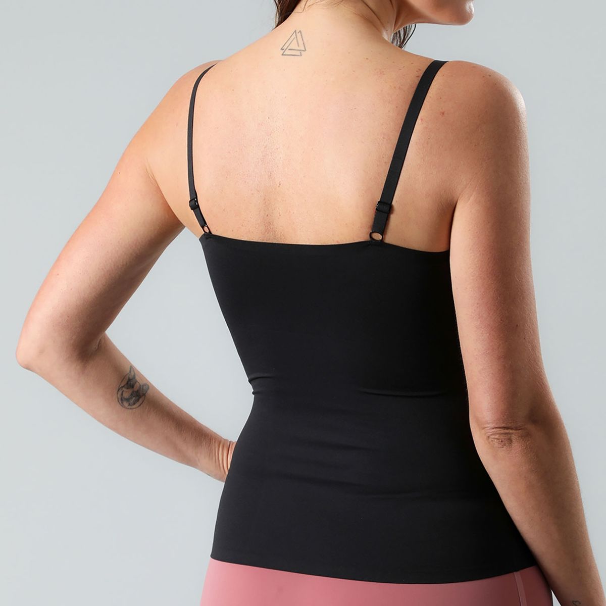 FLORES - Camiseta Tirante Bonded Mujer Flores