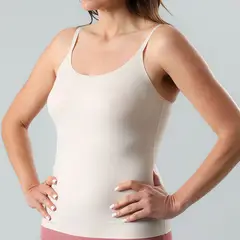 FLORES - Camiseta Tirante Bonded Mujer