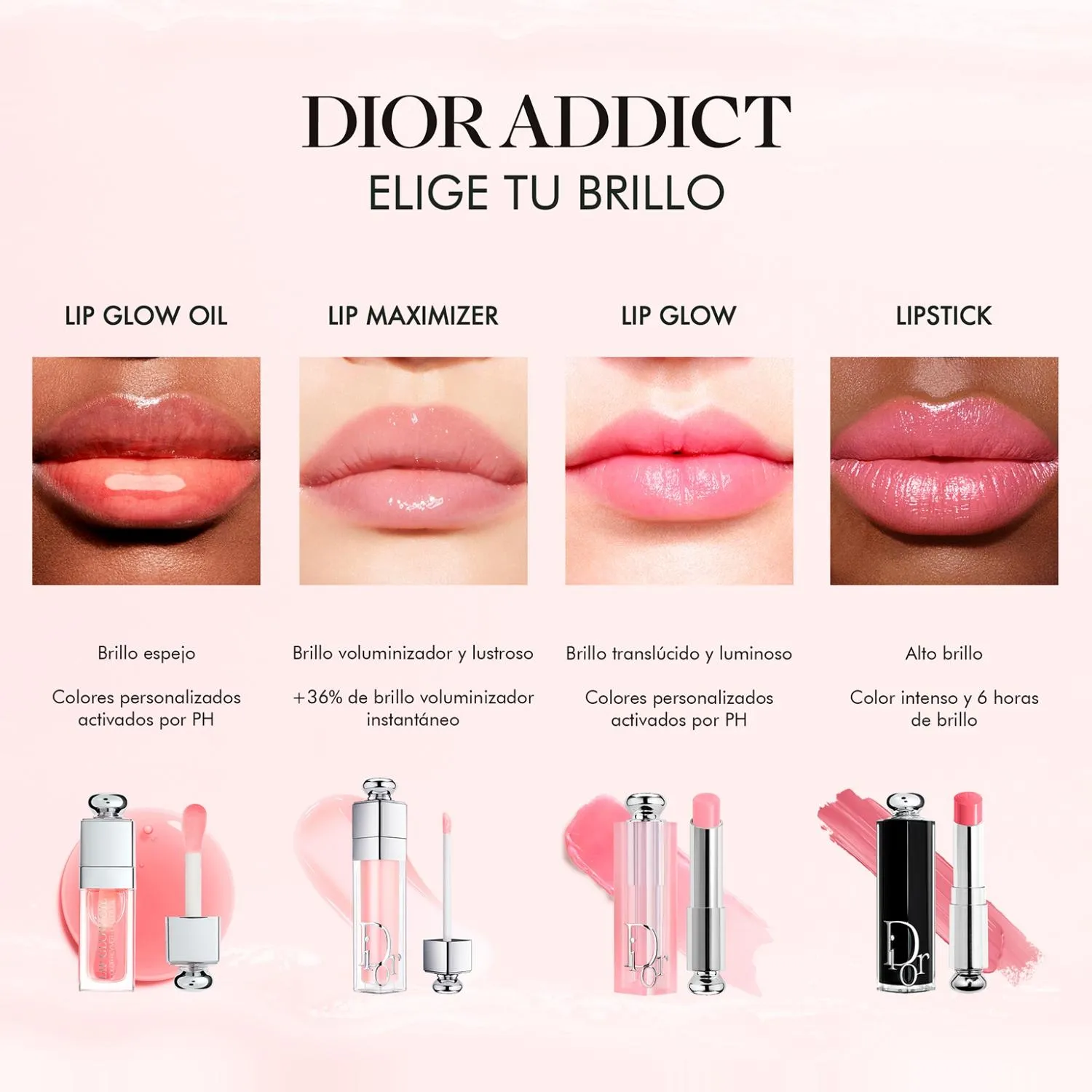 DIOR Dior Addict Lip Maximizer - Brillo de labios voluminizador e