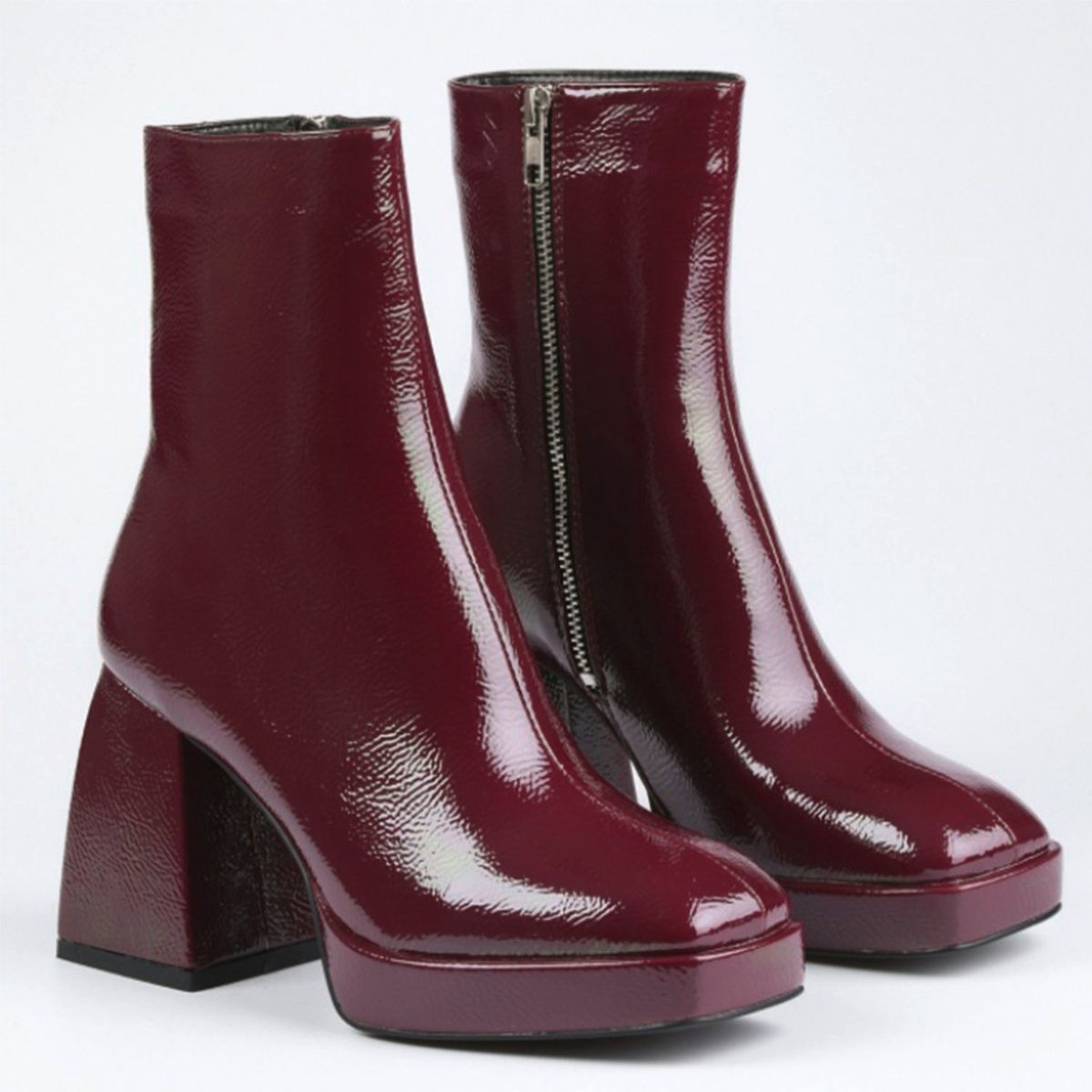 MIM - Botín Mujer Burdeo Mim