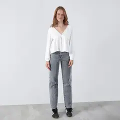 RAINDOOR - Jeans Andorra Mom Tiro Alto Mujer