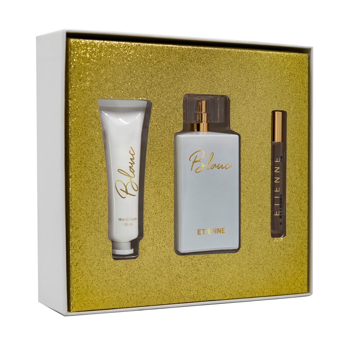 ETIENNE - Set Perfume Blanc 100Ml + Perfumero + Crema Etienne