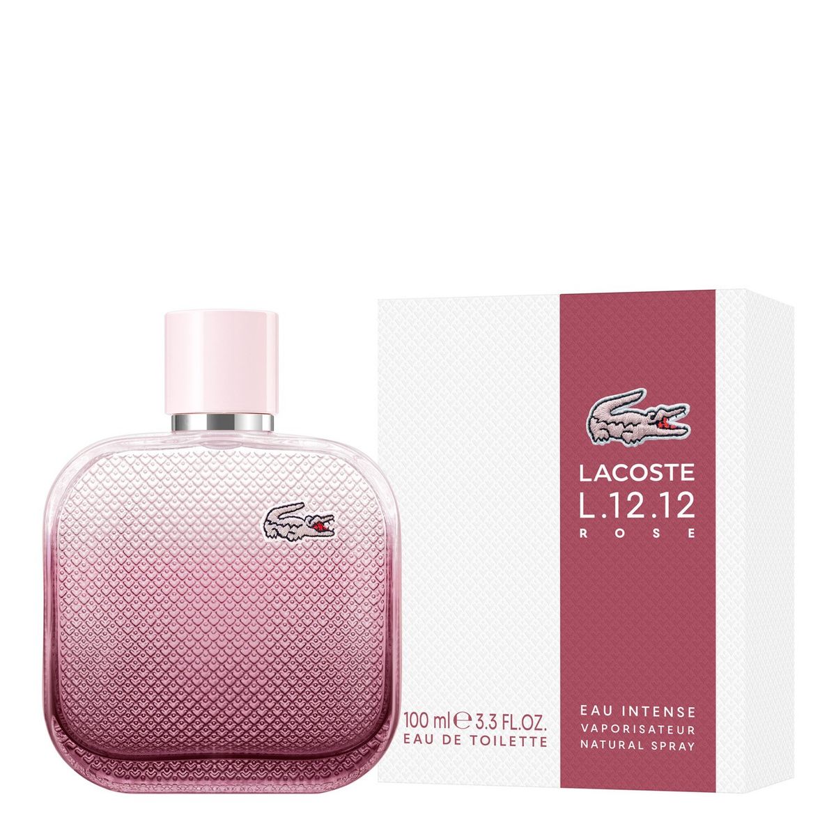 LACOSTE - Perfume Mujer L.12.12 Lacoste Rose Eau Intense EDT 100ml